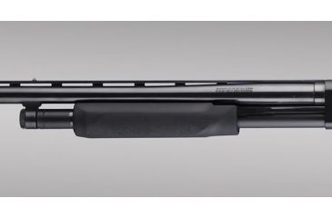 Image of Hogue Mossberg 500 20 GA. OverMold Shotgun Stock kit w/ forend, Black 05017