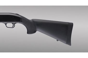 Image of Hogue Mossberg 500 20 GA. OverMold Shotgun Stock kit w/ forend, Black 05017