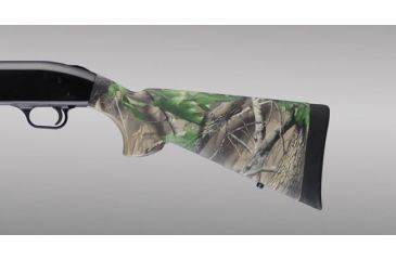 Image of Hogue Mossberg 500 Overmolded Shotgun Stock Realtree Hardwoods 05410