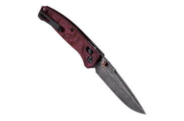 Image of Hogue Mysto Element Folding Knife, 3.4in, CPM MagnaCut Stainless Steel, Clip Point, Richlite, Fire, 24452