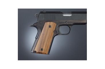 Image of Hogue Officers Model Pau Ferro Ambi-Cut Checkered 43321