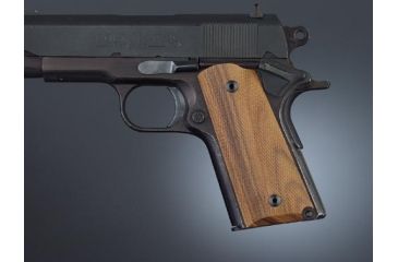 Image of Hogue Officers Model Pau Ferro Ambi-Cut Checkered 43321