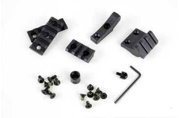Image of Hogue OverMold Free Float Forend w/ Accesory Attachments, AR-15/ M16, Rifle Length, Slate Grey, Universal, 15574