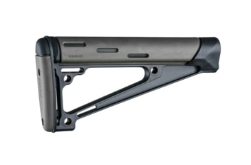 Image of Hogue OverMolded Fixed Buttstock, AR-15/ M-16, A2 Buffer Tube, Slate Grey, Universal, 15541