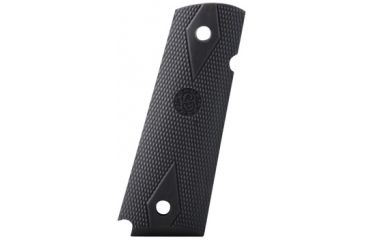 Image of Hogue Pewter Rubber Grip, Panel Checkered - Govt. Model 1911 - 45012 