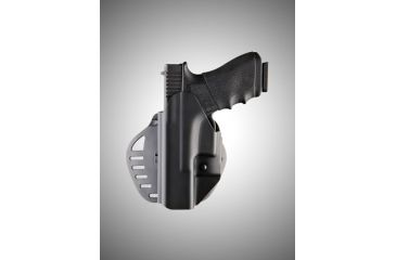 Image of Hogue Powerspeed PS-C1 Fits Glock 17 Conceal Carry Left Hand Holster Black 52117