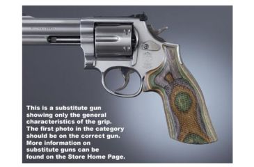 Hogue Python Handgun Grip Lamo Camo No finger Groove Checkered 46411 ...