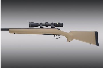 Image of Hogue Rem 700 BDL Stock for Short Action Heavy Barrel Pillar Block, Flat Dark Earth 70310