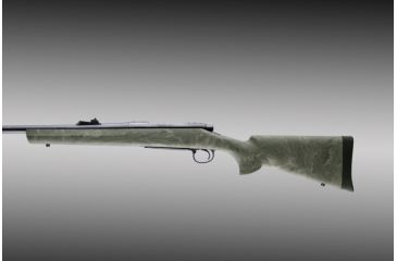 Image of Hogue Remington 700 Bdl L A Heavyvarmint Barrel Pillarbed Stock Ghillie Green 70811