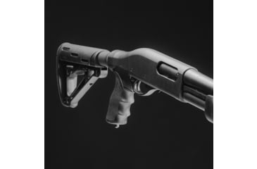 Image of Hogue Remington 870 Buttstock Grip, Black, Standard, 08760