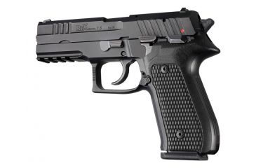Image of Hogue Rex Zero 1 Grip, Piranha, G10, Black 92129