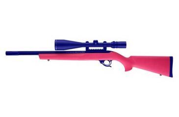 Image of Hogue OverMolded Stock w/Standard Barrel Channel, Pink - Ruger 10/22 Ruger - 22700