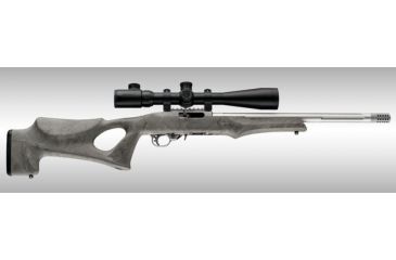 Image of Hogue Ruger 10/22 Tactical OverMolded Stock w/ .920 Barrel Channel, Ghillie Green, 22870