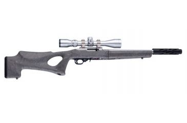 Image of Hogue Ruger 10/22 Takedown Thumbhole Rubber OverMold Stock w/ STD Barrel Channel Ghillie Green, 21860