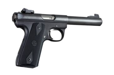 Image of Hogue Ruger 22/45 RP Rubber Grip Panels,Black,Checkered w/Diamonds 82090