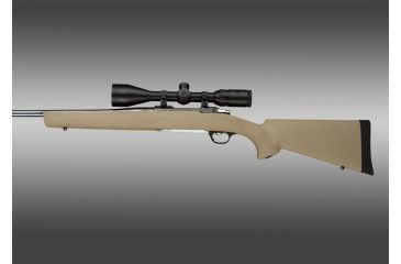 Image of Hogue Ruger 77 MKII Pillar Bed Stock for Short Action Standard Barrel, Flat Dark Earth 77300