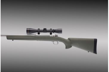 Image of Hogue Ruger 77 Mkii Short Action Heavy Barrel Pillarbed Stock Od Green 77210