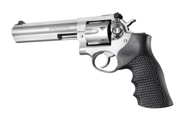 Image of Hogue Ruger GP100/Super Redhawk Grip with Finger Grooves, Piranha, G10, Black, 80139