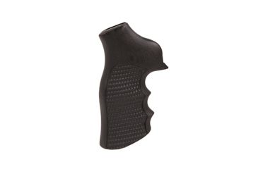 Image of Hogue Ruger GP100/Super Redhawk Grip with Finger Grooves, Piranha, G10, Black, 80139