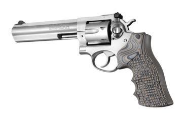 Image of Hogue Ruger GP100/Super Redhawk Grip with Finger Grooves, Piranha, G10 - G-Mascus, Dark Earth, 80737