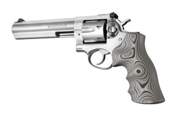 Image of Hogue Ruger GP100/Super Redhawk Grip with Finger Grooves, Smooth, G10 - G-Mascus, Dark Earth, 80767