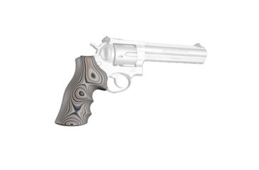 Image of Hogue Ruger GP100/Super Redhawk Grip with Finger Grooves, Smooth, G10 - G-Mascus, Dark Earth, 80767