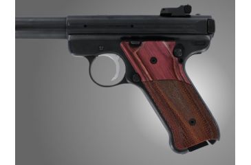 Image of Hogue Ruger Mk Iii Rose Laminate Checkered 82513