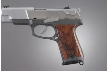 Image of Hogue Ruger P85 - P91 Coco Bolo Checkered 85811
