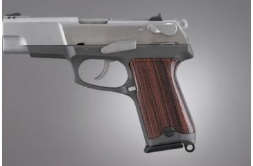 Image of Hogue Ruger P85 - P91 Kingwood Checkered 85611
