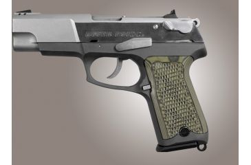 Image of Hogue Ruger P85 - P91 Piranha Grip G-10 - G-Mascus Green 85138
