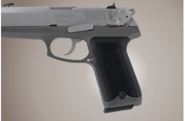Image of Hogue Ruger P94 Checkered G 10 Black 94179