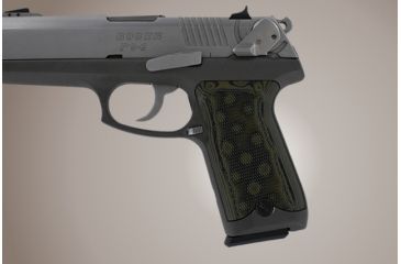 Image of Hogue Ruger P94 Checkered G 10 Od Green Camo 94178