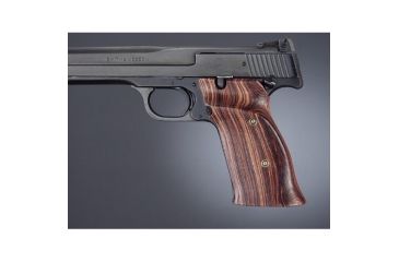 Image of Hogue S&amp;W 41 Kingwood R. hand thumb rest checkered 41661