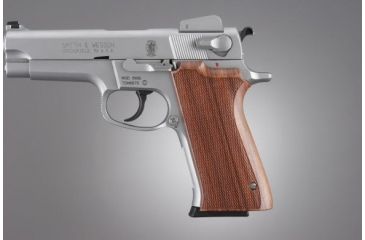 Image of Hogue S&amp;W 5900 Series Pau Ferro Checkered 40311