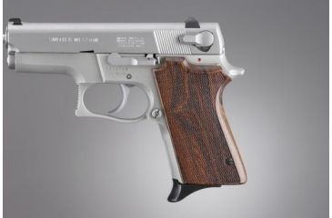 Image of Hogue S&amp;W 6906,Shorty 40, Coco Bolo Checkered 69811