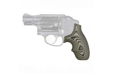 Image of Hogue S&amp;W Body Bantam Finger Groove Smooth G10, G-Mascus Green 61148