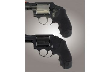 Image of Hogue S&amp;W J Frame Round Butt Grip, Centennial/Body Guard Rubber, Tamer Grip 82286