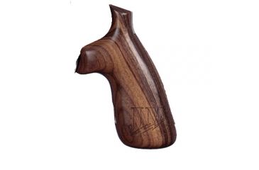 Image of Hogue S&amp;W Jerry Miculek Logo Series N-Frame Conversion Square Butt Grip, Pau Ferro 190663