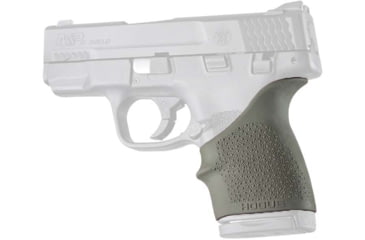 Image of Hogue S&W M&P 45 Shield HandALL Beavertail Grip Sleeve, OD Green, 18301