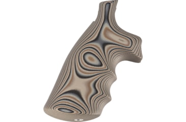 Image of Hogue S&amp;W N Frame Square Butt Grip, Finger Grooves, Smooth, G10 - G-Mascus, Flat Dark Earth, 29767