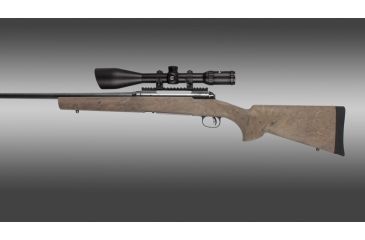 Image of Hogue Savage 110, 112 &amp; 116 Detachable Box Mag / Hinged Floor Plate Long Action Heavy Barrel Full Bed Block Stock Ghillie Tan 11913