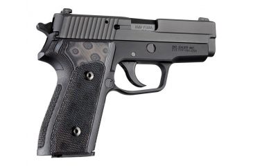 Image of Hogue Sig P225-A1 Checkered G10 G-Mascus 27157