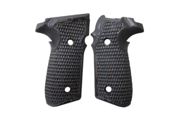 Image of Hogue SIG Sauer P229 Contour Classic Piranha G10 Grip, G-Mascus Black/Grey, 30127