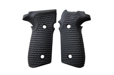 Image of Hogue SIG Sauer P229 Contour Classic Piranha G10 Grip, Solid Black, 30129