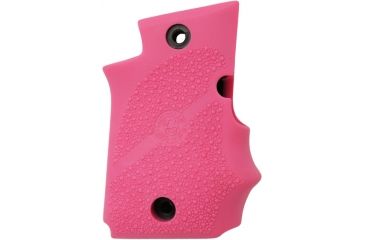 Image of Hogue Sig P938 Rubber Grip, Ambidextrous, w/Finger Grooves Pink 109742