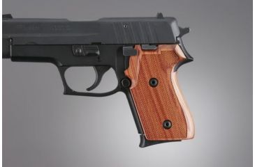 Image of Hogue SIG Sauer 245 Tulipwood Checkered 24711