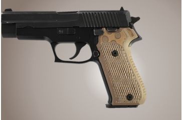 Image of Hogue SIG Sauer P220 American Piranha Grip G-10 - G-Mascus Tan 20137-TAN