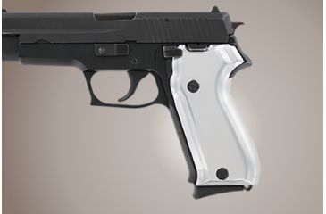 Image of Hogue Sig Sauer P220 European Aluminum Brushed Gloss Clear Anodized 21165