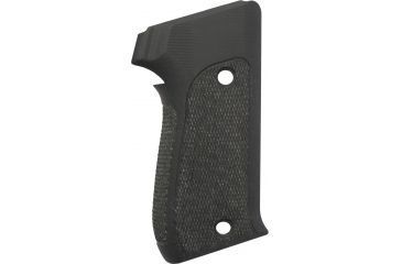 Image of Hogue Sig Sauer P220 Handgun Grip European Checkered G 10 Black 21179 1h Gu 21179