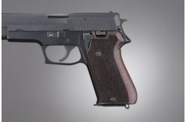 Image of Hogue SIG Sauer P220 Rosewood European Model Checkered 21911